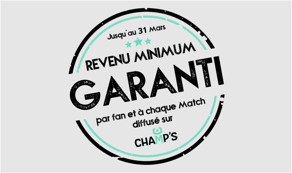 Minimum garanti CHAMP'S pour les clubs