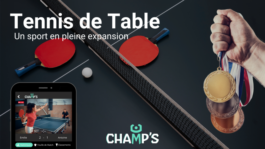 Le tennis de table, sport en pleine expansion